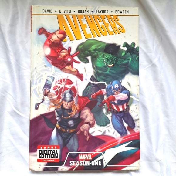 Avengers: Season One Marvel Novel by Peter David Hard Cover comic book - Picture 1 of 12